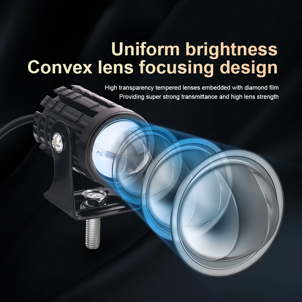 Universal Motorcycle LED Headl - Universal Motorcycle Led Headlight Projector recension och pris