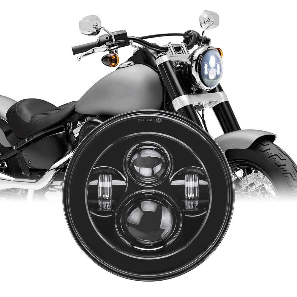 Universal 7 Inch LED Headlight - Universal Motorcycle Led Headlight Projector recension och pris