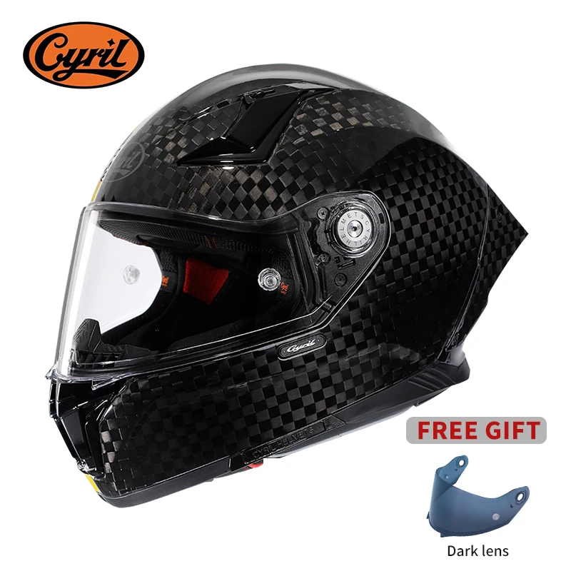 Unisex Lightweight Carbon Fibe - Carbon Fiber Lightweight Motorcycle Helmet recension och pris