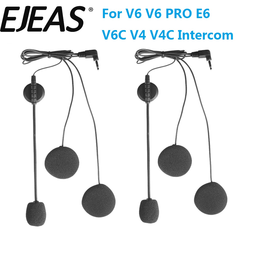 3.5MM Earphone Microphone Acce - Universal Motorcycle Helmet Intercom Headset recension och pris