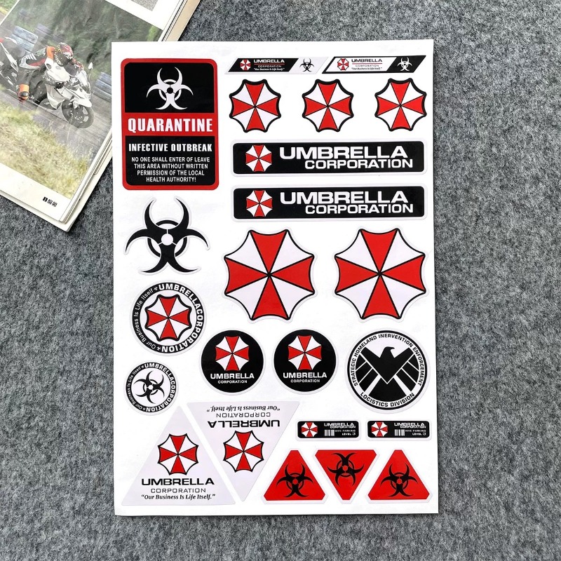 Hot Residents Evils Umbrella W - Motorcycle Helmets recension och pris
