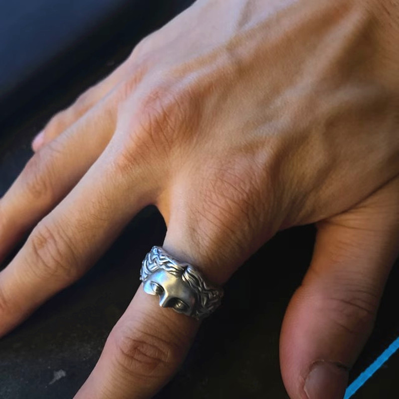 Creative Venus Half Mask Ring  - Vintage Open Face Retro Helmet recension och pris