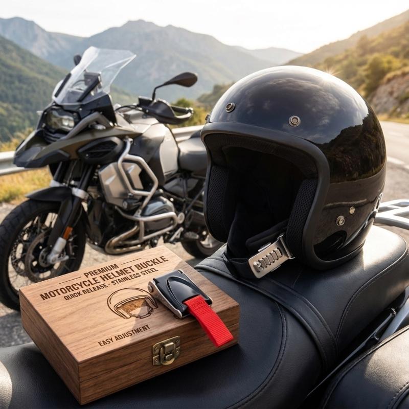 G7NA Motorcycle Helmets necess - Quick Release Buckle Motorcycle Helmet recension och pris