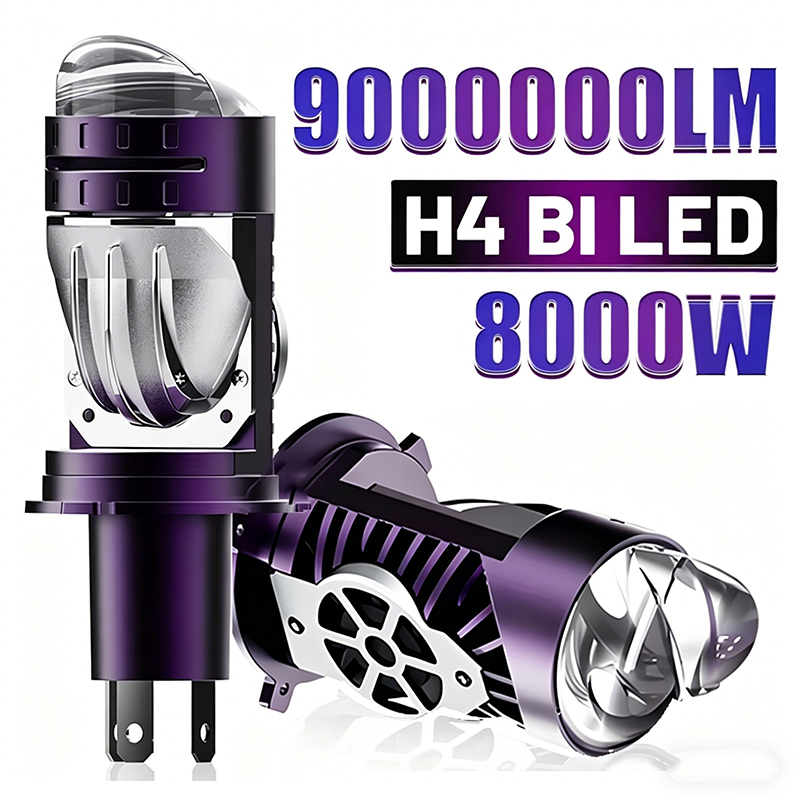 8000W H4/9003/HB2 LED Headligh - Universal Motorcycle Led Headlight Projector recension och pris