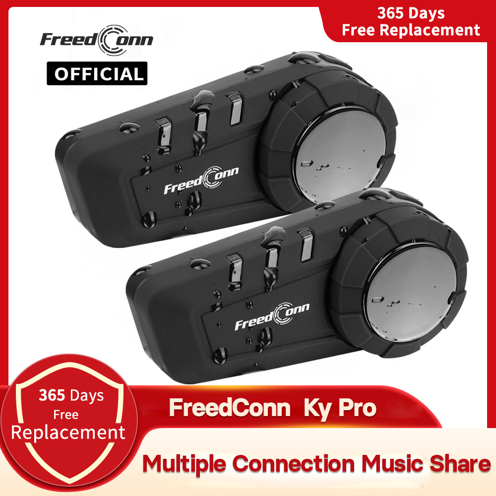 Freedconn KY Pro Motorcycle In - Universal Motorcycle Helmet Intercom Headset recension och pris