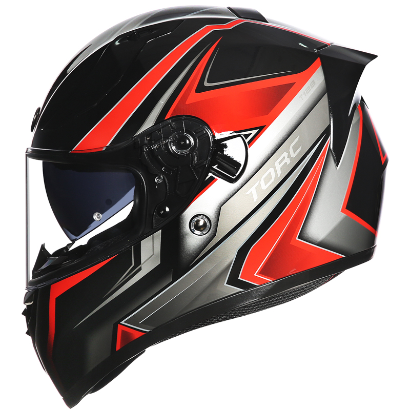FOR TORC T18 Motorcycle Helmet - Modular Flip Up Motorcycle Helmet Dot Approved recension och pris