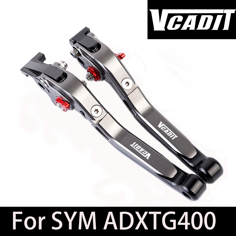 For SYM ADXTG400 Brake Clutch  - Cnc Aluminum Adjustable Brake Clutch Levers recension och pris