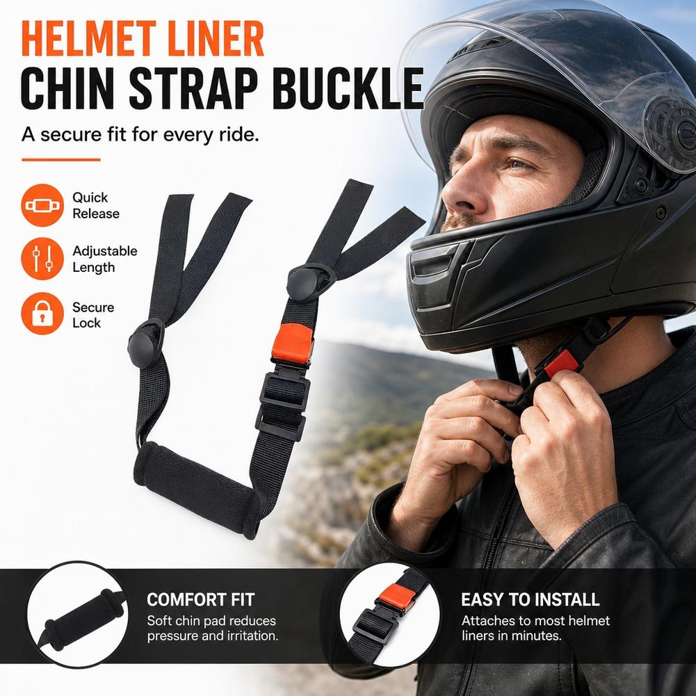 Universal Motorcycle Helmet Ch - Quick Release Buckle Motorcycle Helmet recension och pris