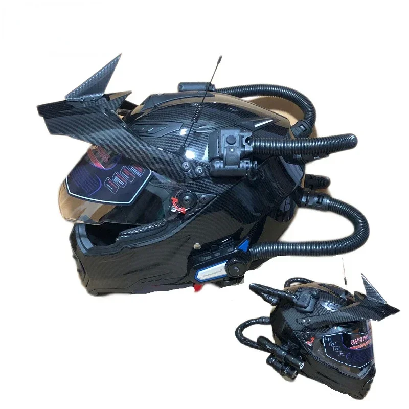 Retro Helmet Motorcycle Off-ro - Full Face Motorcycle Helmet With Bluetooth recension och pris