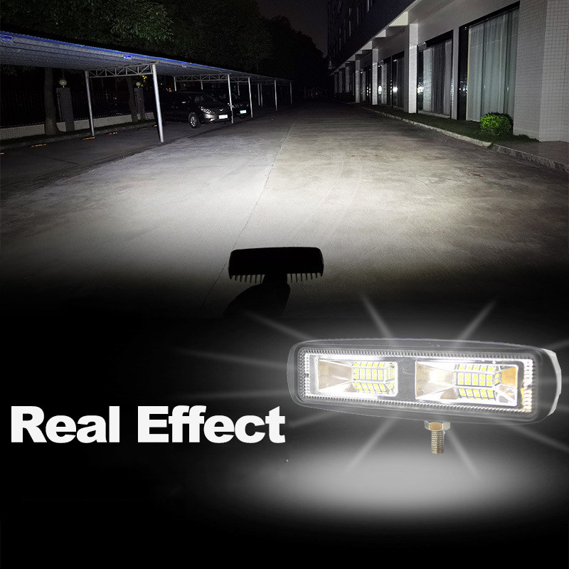 48W LED Car Work Light High Br - Universal Motorcycle Led Headlight Projector recension och pris